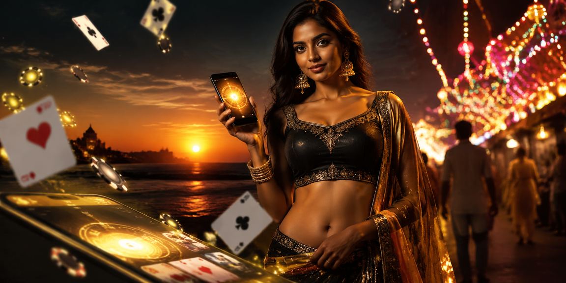 Indian player enjoying a live casino vibe on mobile playing rummy on 9944