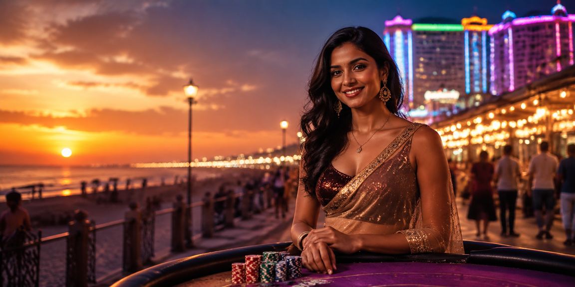 Player holding rummy cards in a casino environment